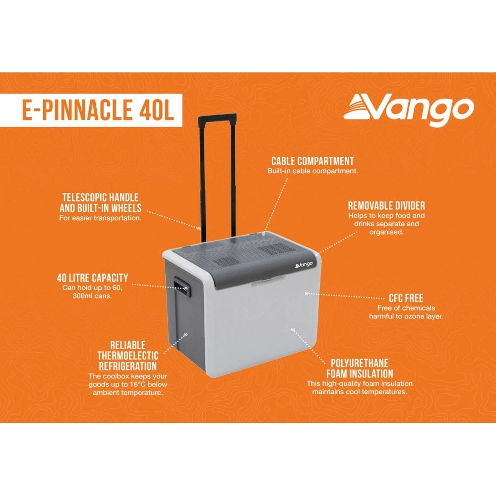 Vango E-Pinnacle 40L Coolbox 2 Vango E-Pinnacle 40L Coolbox - Image 2